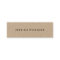 Minimalist Professional Rustic Kraft