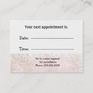 Minimalist Professional Specialist Appointment