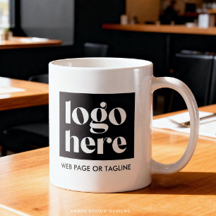 Minimalist  Promotional Custom Logo Mug