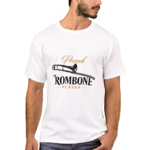 Minimalist Proud Trombone Player Music Design