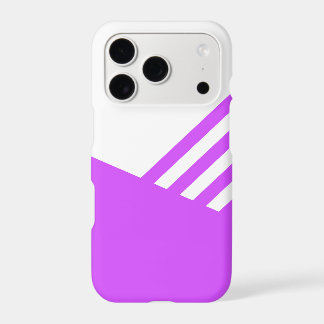 Minimalist Purple and White phone cases