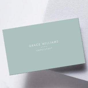 Minimalist QR Code Professional Business Card