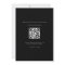 Minimalist QR Code Wedding Invitation