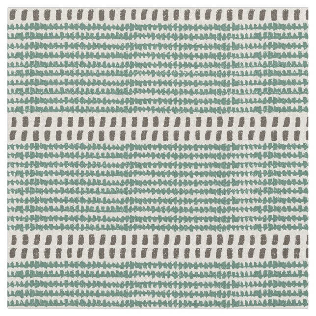 Minimalist raffia mesh lines strokes dashed muted  fabric (Close Up)