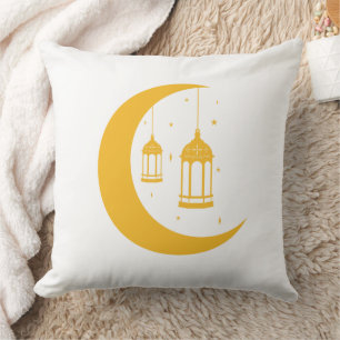 Minimalist Ramadan Night Sky Cushion