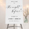 Minimalist Rehearsal Dinner Welcome Sign Boho Sign