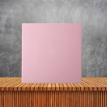 Minimalist Retro 1950's Pink  solid color Ceramic Tile<br><div class="desc">Minimalist  Retro 1950's Pink  solid color</div>