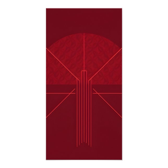 Minimalist Retro Wall Art  (Front)