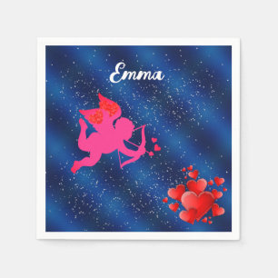 Minimalist Romantic Aesthetic Napkins