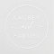 Minimalist Round Couple Wedding Monogram