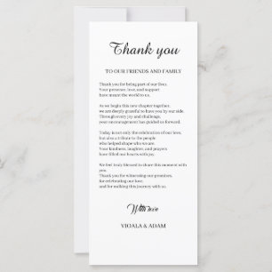 Minimalist RSVP Card – Elegant Wedding Invitation 