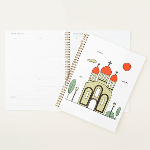 Minimalist Russian Orthodox Church Planner