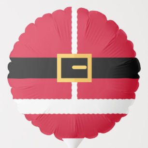 Minimalist Santa Christmas Balloon