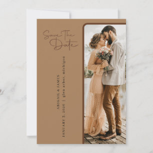 Minimalist Save the Date weeding Invitation