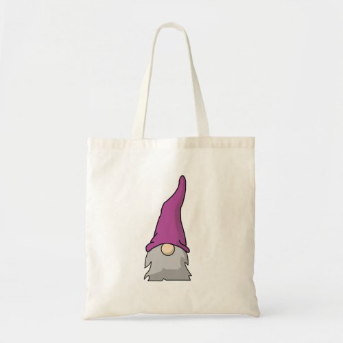 Minimalist Scandinavian Gnome Tote Bag