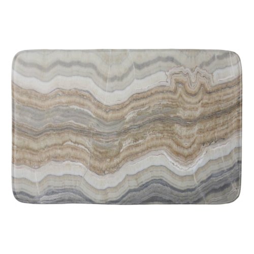 minimalist scandinavian granite brown grey marble bath mat