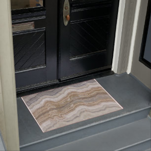 minimalist scandinavian granite brown grey marble doormat