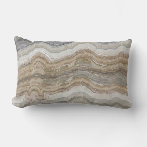 minimalist scandinavian granite brown grey marble lumbar pillow