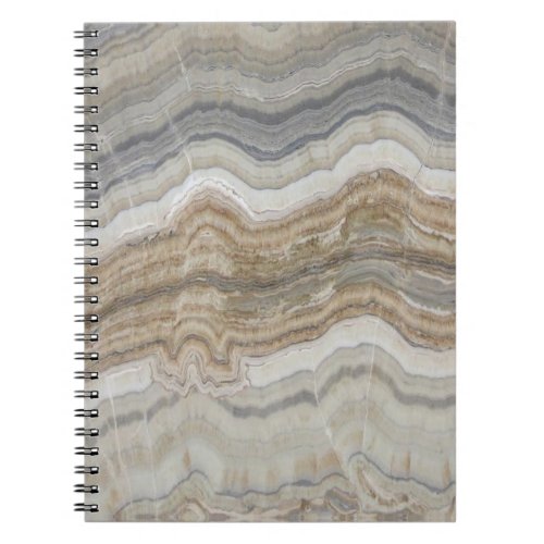 minimalist scandinavian granite brown grey marble notebook