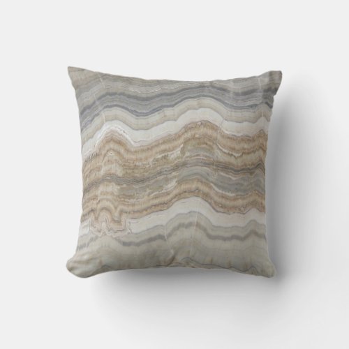 minimalist scandinavian granite brown grey marble outdoor pillow