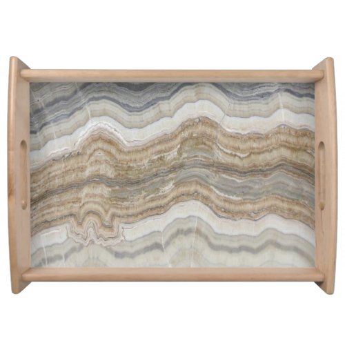 minimalist scandinavian granite brown grey marble serving tray