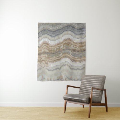 minimalist scandinavian granite brown grey marble tapestry