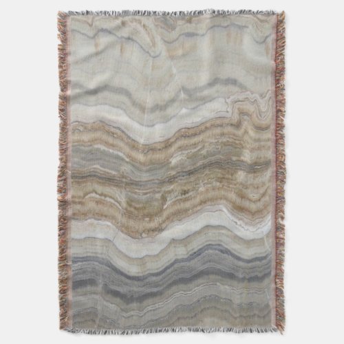 minimalist scandinavian granite brown grey marble throw blanket