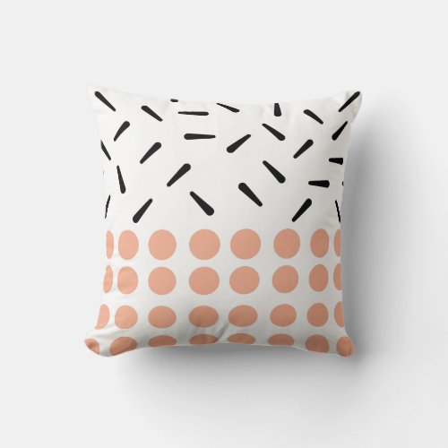 Minimalist Scandinavian Style Throw Pillow