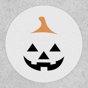 Minimalist Scary Pumpkin Patch