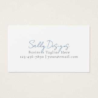 Minimalist Script Business Stationery | Personaliz