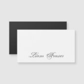 Minimalist Script Lovely 3d Monogram (Front/Back)
