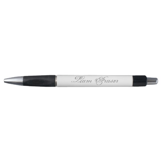 Minimalist Script Lovely 3d Monogram Pen (Front)