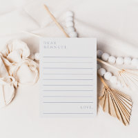 Minimalist Script Time Capsule Baby Shower Cards