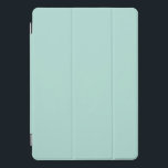 Minimalist seafoam mint green plain solid iPad pro cover<br><div class="desc">Minimalist seafoam mint green plain solid iPad Pro Cover</div>