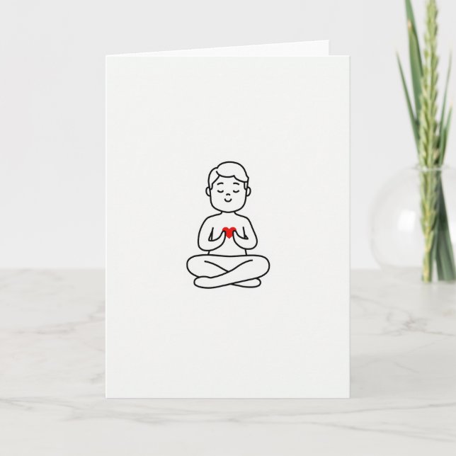 Minimalist Self Love Card (Front)