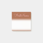 [ Thumbnail: Minimalist Sienna Background + Light Pink Name Notes ]