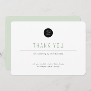 Minimalist-Simple-Business Thank You Card