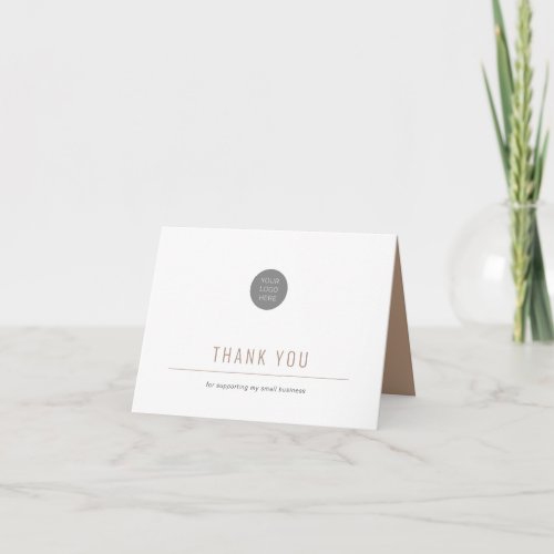 Minimalist_Simple_Business Thank You Card_Folded