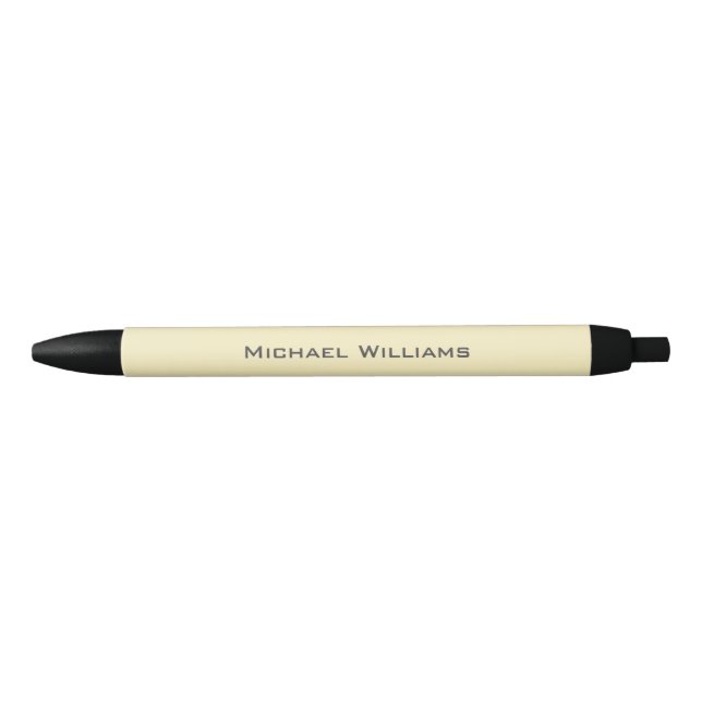 Minimalist Simple Clean Name Pen (Front)