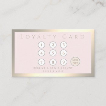 Minimalist Simple Elegant Luxury Luminous Loyalty Card by Makidzona at Zazzle