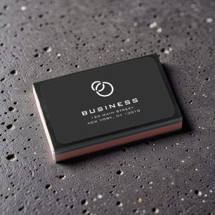 Minimalist Simple Elegant Modern Logo Name Matchboxes