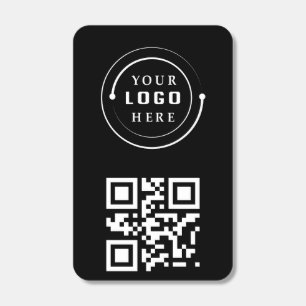minimalist Simple Logo and QR Code Business Matchboxes