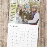 Minimalist Simple Photo Months Cool Typography Calendar<br><div class="desc">This design features modern family minimalist simple, 2023 create your photo,  photography picture full bleed template,  with white text overlay block lettering, 2023 full year spiral,  simple modern minimalist elegant, 2023 simple planners,  a stylish trendy photo layout,  a monthly picture photo calendar,  home or office gift idea</div>