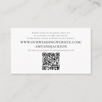Minimalist Simple Photo QR Code Website Template Zazzle Minimalist Simple Photo QR Code Website Template Zazzle