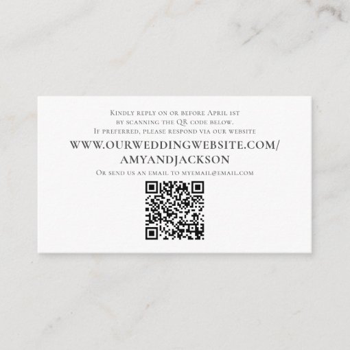 Minimalist Simple Photo QR Code Website Template Zazzle Minimalist Simple Photo QR Code Website Template Zazzle