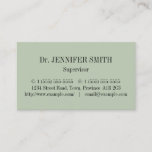 [ Thumbnail: Minimalist & Simple Professional Business Card ]