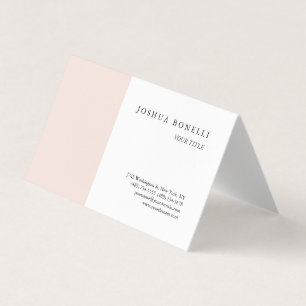 Minimalist Simple Professional Remarkable Business Card