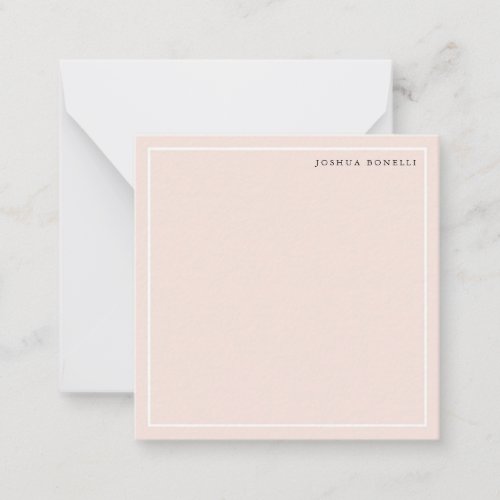 Minimalist Simple Professional Remarkable Note Card