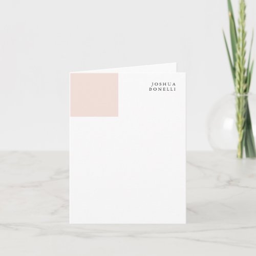 Minimalist Simple Professional Remarkable Note Card