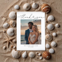 Minimalist Simple Script Heart Wedding Typewriter